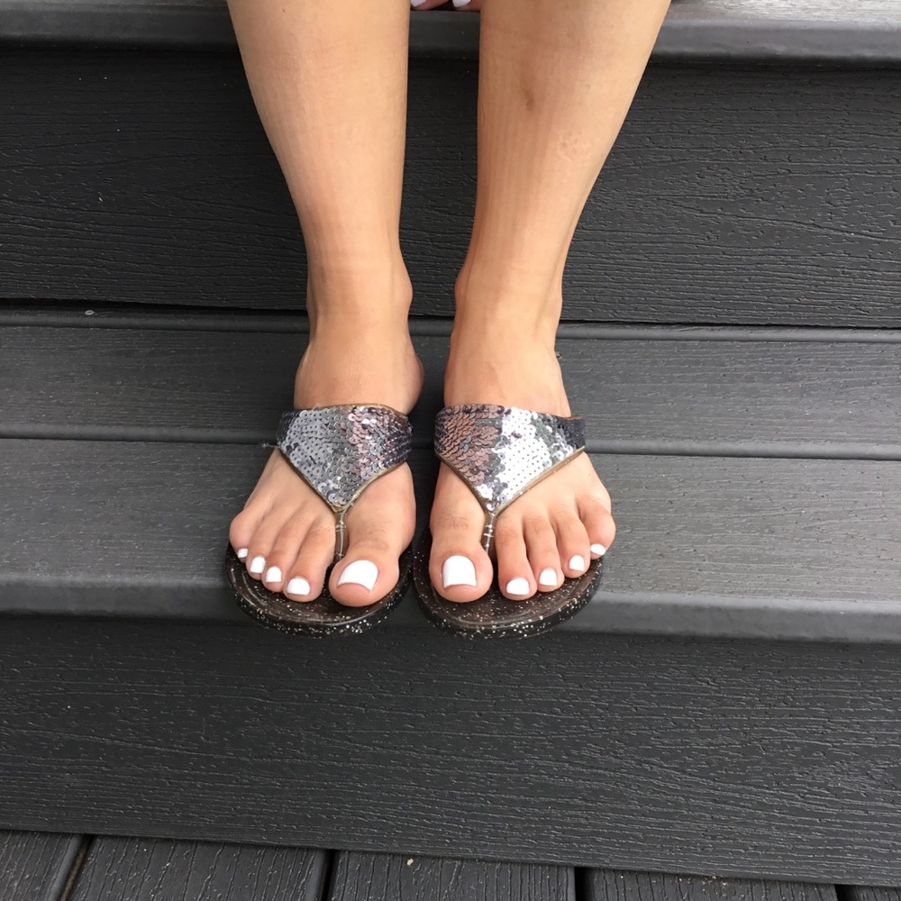 Silver Sandals